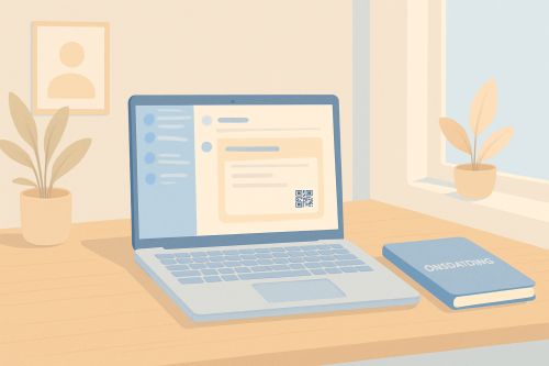 Vóór de eerste dag een bericht sturen, zodat het team u vanaf de aankomst schriftelijk aanspreekt