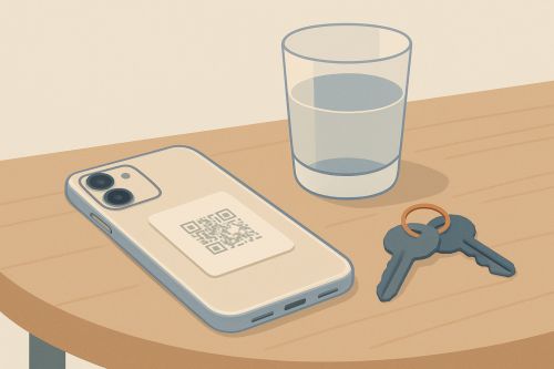 Glisser une carte myHandiQR dans le portefeuille, et toute personne autour de vous sait quoi faire en cas de crise